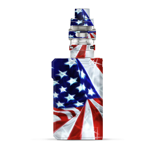 Electric American Flag U.S.A. | Skin For VooPoo Alpha ZIP For Cheap