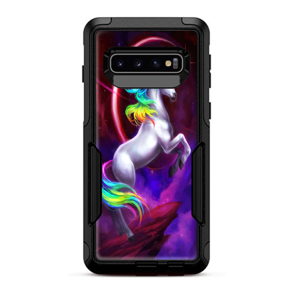 Unicorn Rainbows Space | Skin For Otterbox Commuter for Galaxy S10 Online Hot Sale