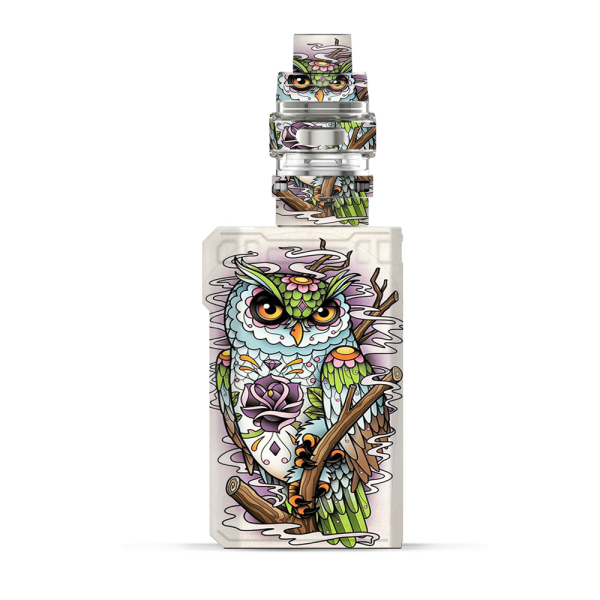 Owl Painting Aztec Style | Skin For VooPoo Alpha ZIP on Sale