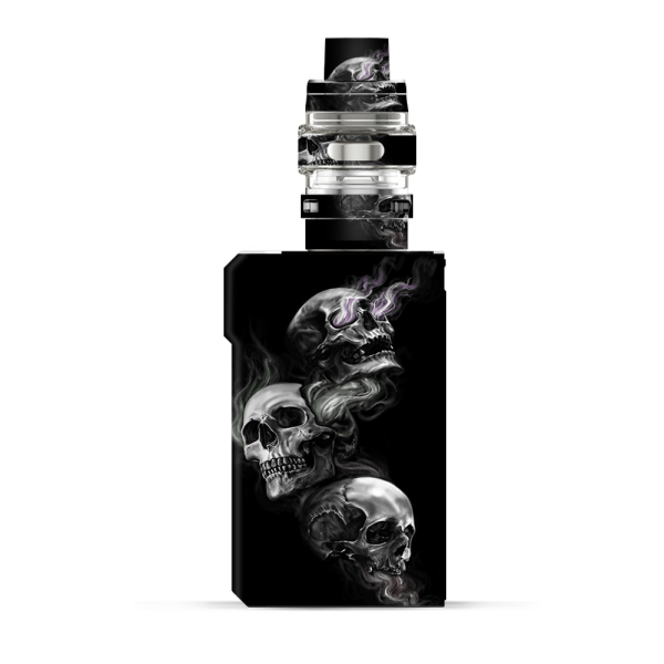 Glowing Skulls In Smoke | Skin For VooPoo Alpha ZIP Fashion