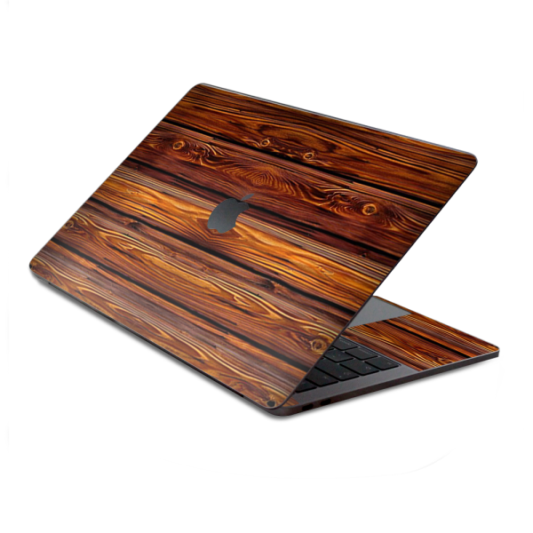Red Deep Mahogany Wood Pattern | Skin For Macbook Pro 13 inch Retina Touch Bar | fits Model A1706, A1708, A3164, A1989, A3358 Online Sale