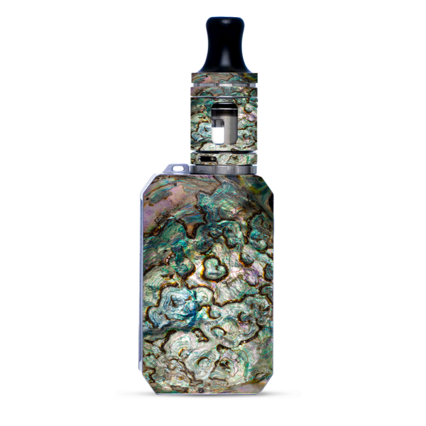 Abalone Shell Gold Underwater | Skin For VooPoo Drag Baby Trio For Sale