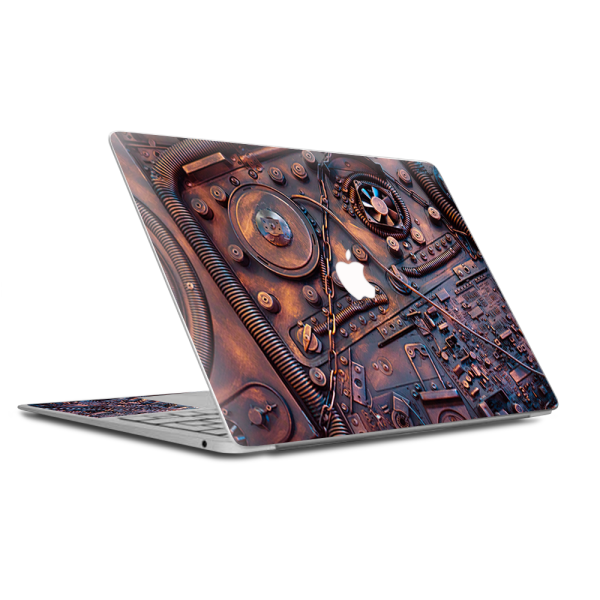 Steampunk Metal Panel Vault Gear | Skin For Macbook Air 13 inch Retina | fits models A3184, A1932 Hot on Sale