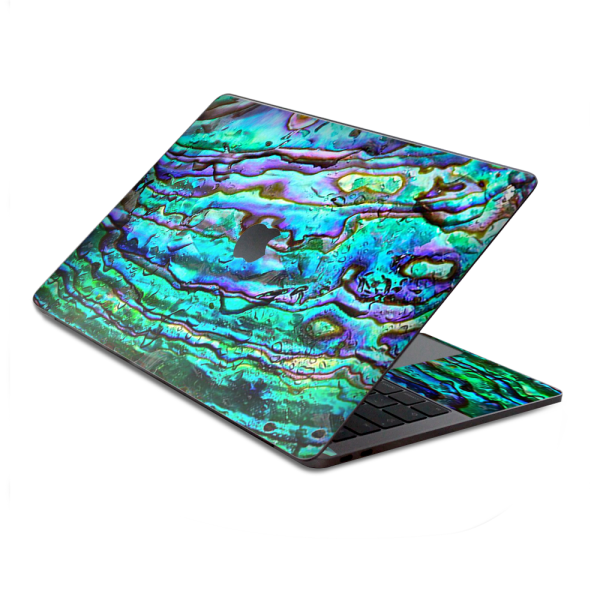 Abalone Ripples Green Blue Purple | Skin For Macbook Pro 13 inch Retina Touch Bar | fits Model A1706, A1708, A3164, A1989, A3358 Supply