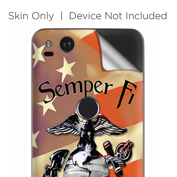 Semper Fi Usmc America | Skin For Google Pixel 2 Cheap - Image 4