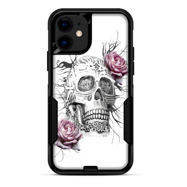 Roses In Skull | Skin For Otterbox Commuter for iPhone 11 Fashion