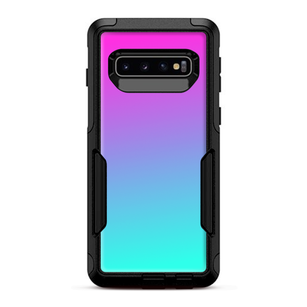 Hombre Pink Purple Teal Gradient | Skin For Otterbox Commuter for Galaxy S10 on Sale