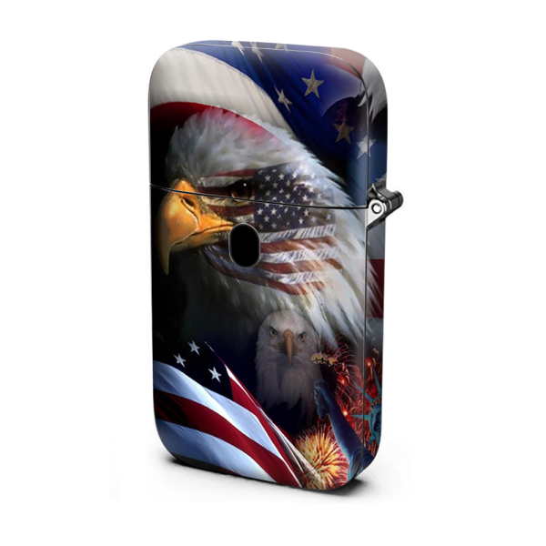 Usa Bald Eagle In Flag | Skin For Vaporesso Aurora Play Fashion
