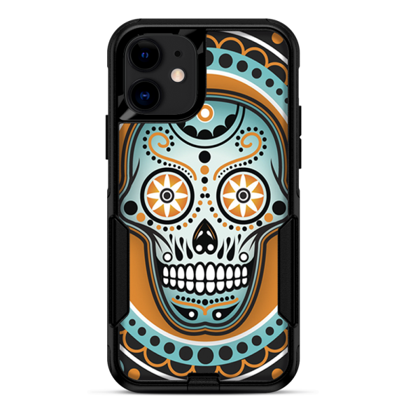 Sugar Skull  Day Of The Dead | Skin For Otterbox Commuter for iPhone 11 Discount