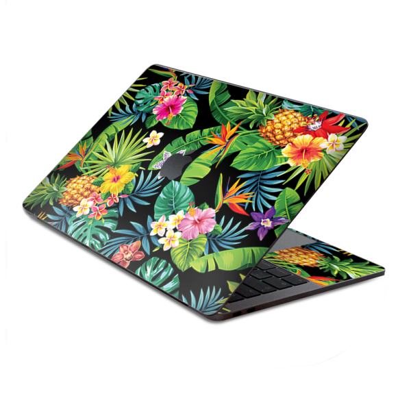 Tropical Flowers Hibiscus Hawaii | Skin For Macbook Pro 13 inch Retina Touch Bar | fits Model A1706, A1708, A3164, A1989, A3358 Sale