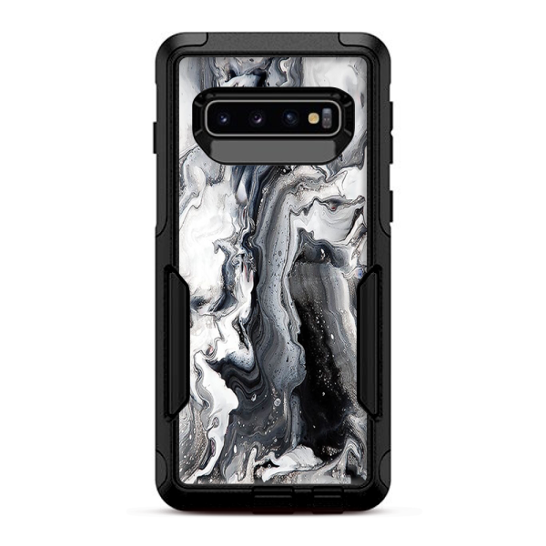 Marble White Grey Swirl Beautiful | Skin For Otterbox Commuter for Galaxy S10 Hot on Sale