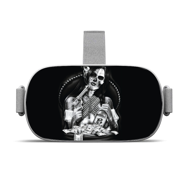 Skull Girl Gangster | Skin For Oculus Go VR Online Sale