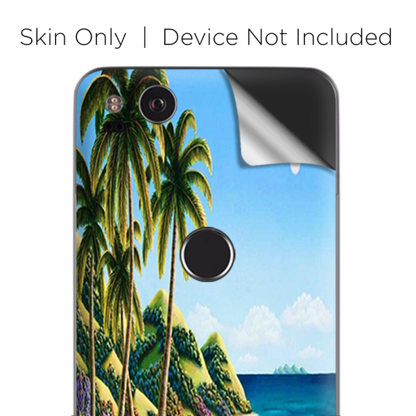 Beach Water Palm Trees | Skin For Google Pixel 2 Supply - Image 4