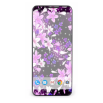 Purple Pink Colorful Flowers Lillies | Skin For Google Pixel 2 Online now - Image 2