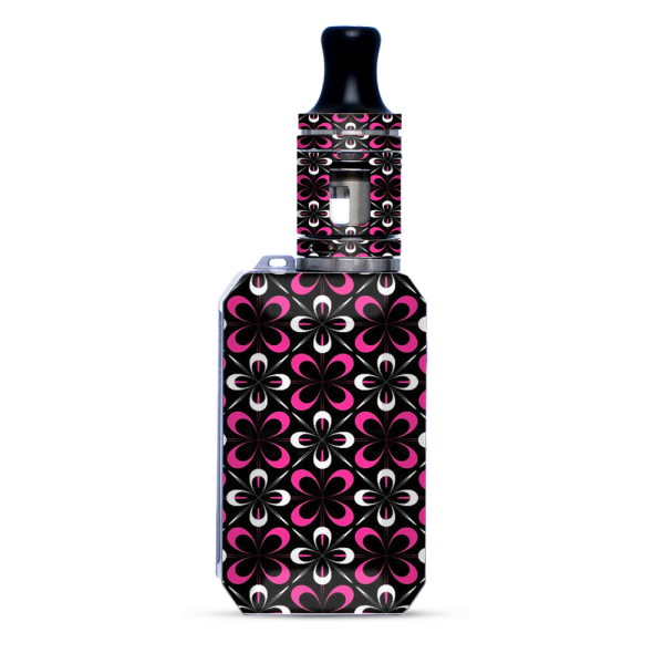 Abstract Pink Black Pattern | Skin For VooPoo Drag Baby Trio Online now