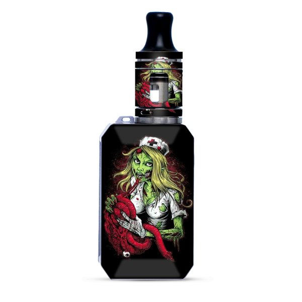 Zombie Nurse Eating Flesh | Skin For VooPoo Drag Baby Trio Discount