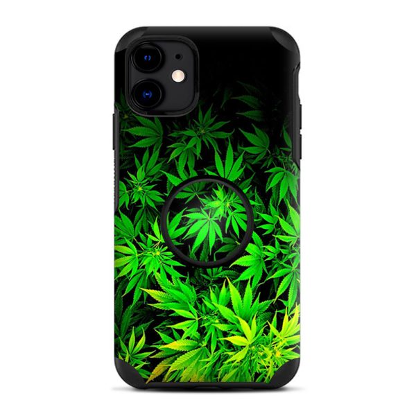 Weed Green Bud Marijuana Leaves | Skin For Otter Pop Symmetry for iPhone 11 Cheap