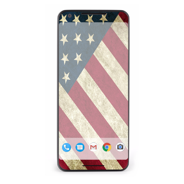 Merica Flag Pattern | Skin For Google Pixel 2 For Sale - Image 2