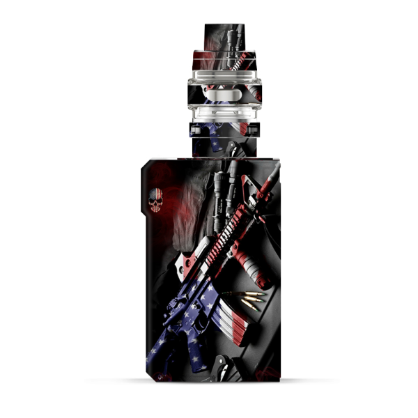 Military Rifle America Flag | Skin For VooPoo Alpha ZIP Online now
