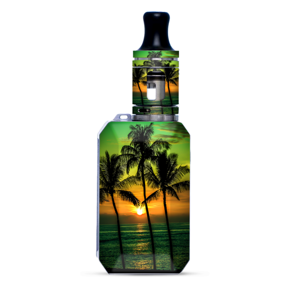 Sunset Palm Trees Ocean | Skin For VooPoo Drag Baby Trio Sale