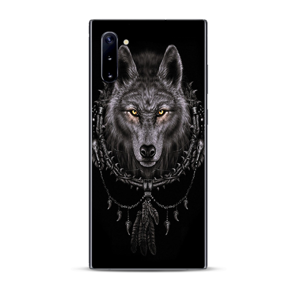 Wolf Dreamcatcher Back White | Skin For Samsung Galaxy Note 10 Online Hot Sale