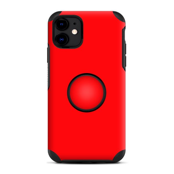 Solid Red Color | Skin For Otter Pop Symmetry for iPhone 11 For Discount