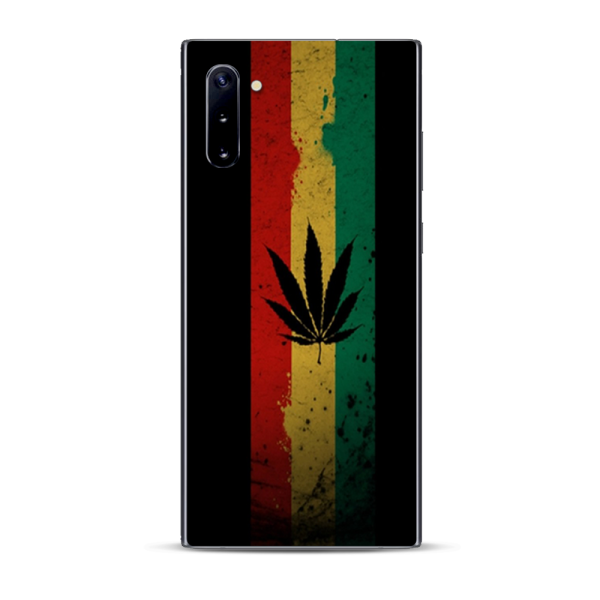 Rasta Weed Pot Leaf Red Gold Green | Skin For Samsung Galaxy Note 10 For Discount