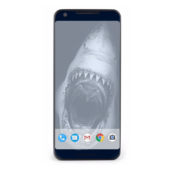 Shark Attack | Skin For Google Pixel 2 Online now - Image 2