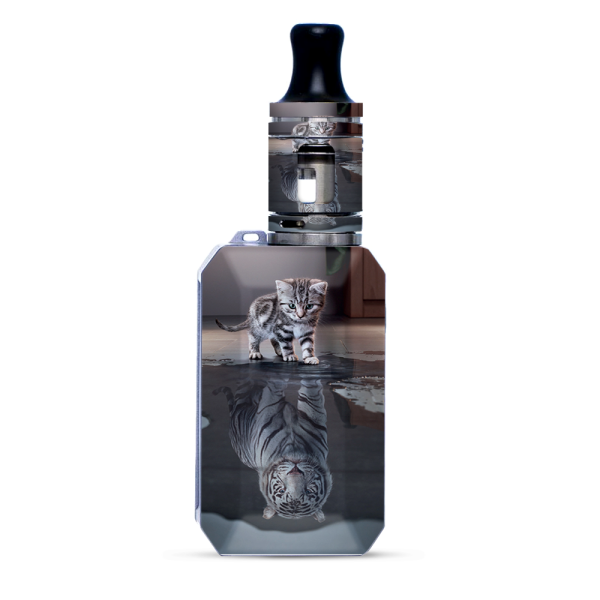Kitten Reflection Of Lion | Skin For VooPoo Drag Baby Trio Cheap