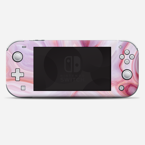Pink Stone Marble Geode | Skin For Nintendo Switch Lite Supply