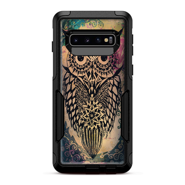Tribal Abstract Owl | Skin For Otterbox Commuter for Galaxy S10 Online