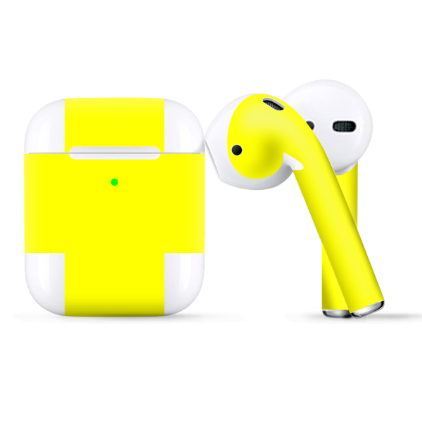 Bright Yellow | Skin For Apple AirPods Online Hot Sale