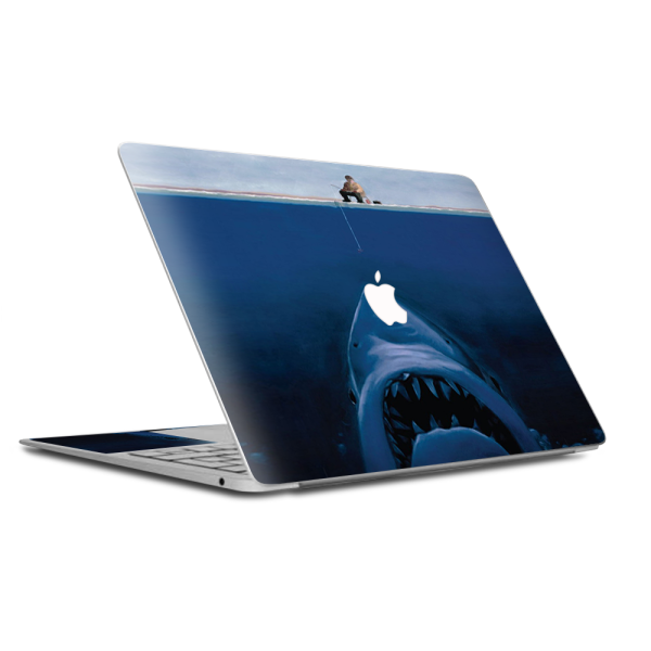Jaws Great White Under Boat | Skin For Macbook Air 13 inch Retina | fits models A3184, A1932 Online Sale