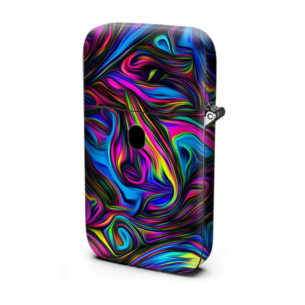Neon Color Swirl Glass | Skin For Vaporesso Aurora Play Online