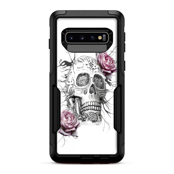 Roses In Skull | Skin For Otterbox Commuter for Galaxy S10 Supply