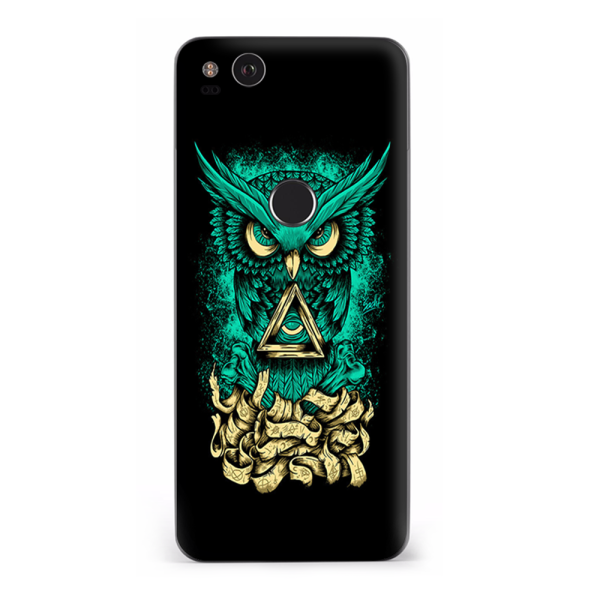 Awesome Owl Evil | Skin For Google Pixel 2 Online now