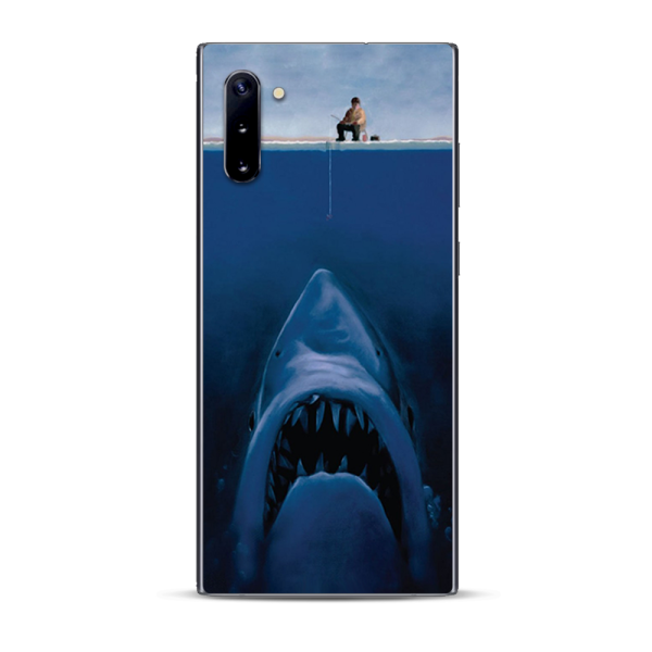 Jaws Great White Under Boat | Skin For Samsung Galaxy Note 10 For Cheap