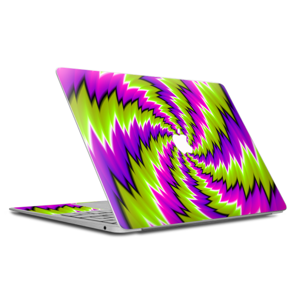 Psychedelic Moving Swirls | Skin For Macbook Air 13 inch Retina | fits models A3184, A1932 Online Hot Sale