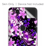 Purple Pink Colorful Flowers Lillies | Skin For Google Pixel 2 Online now - Image 4