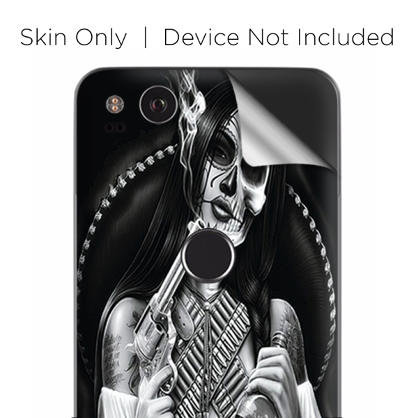 Skull Girl Gangster | Skin For Google Pixel 2 Sale - Image 4