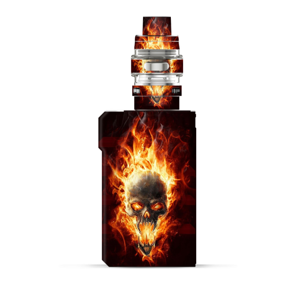 Fire Skull In Flames | Skin For VooPoo Alpha ZIP Online Hot Sale