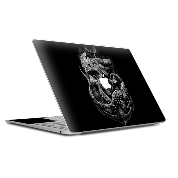Skull Anchor Octopus Under Sea | Skin For Macbook Air 13 inch Retina | fits models A3184, A1932 Online now