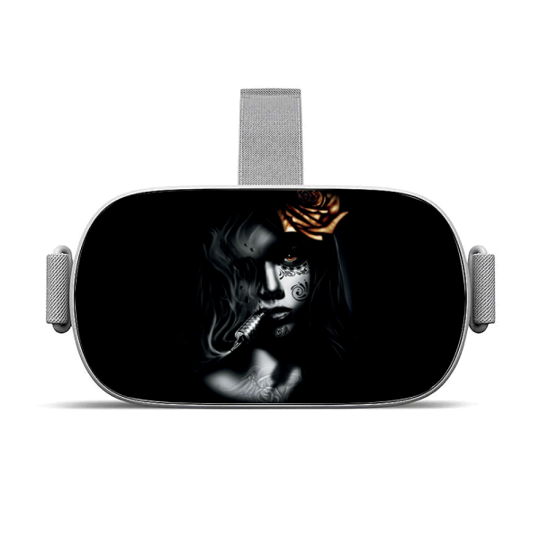 Dark Rose Tattoo Girl | Skin For Oculus Go VR Cheap