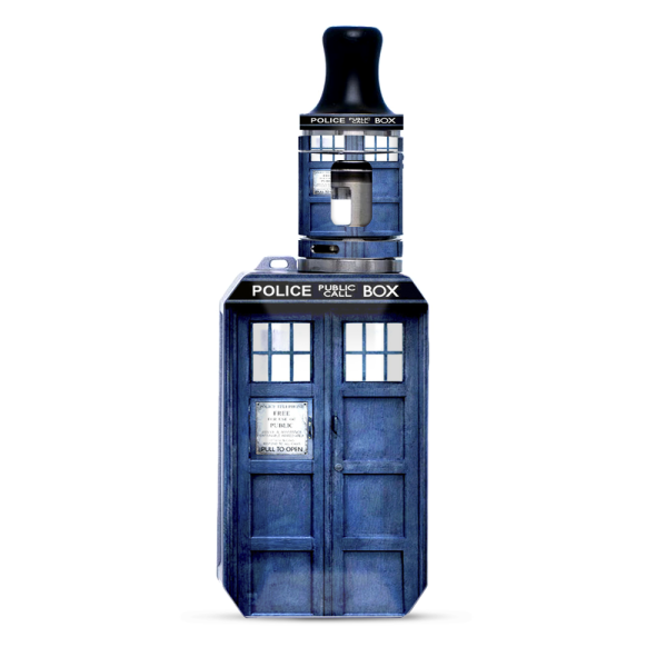 Phone Booth, Tardis Call Box | Skin For VooPoo Drag Baby Trio Cheap