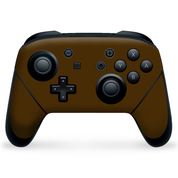 Solid Brown | Skin For Nintendo Switch Pro Controller Supply