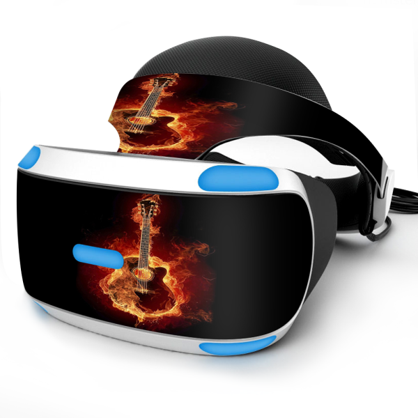 Guitar In Flames | Skin For Sony Playstation VR on Sale