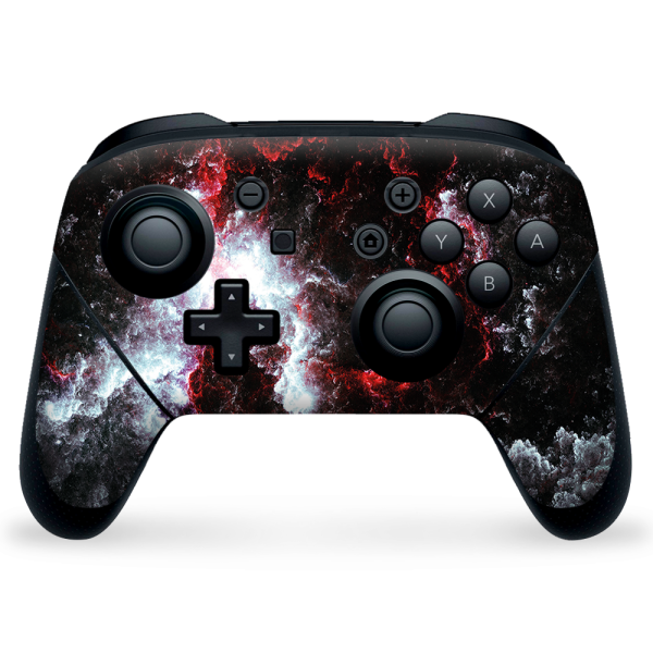 Universe Red White | Skin For Nintendo Switch Pro Controller Online Sale