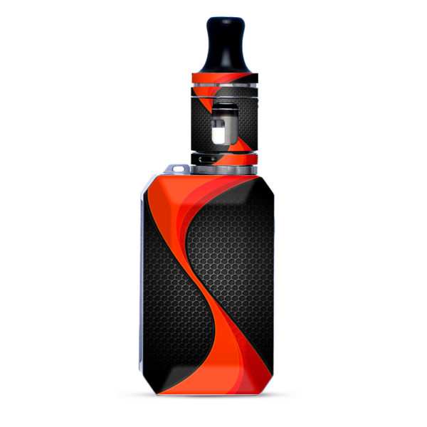 Red Twist Black Metallic | Skin For VooPoo Drag Baby Trio Online Hot Sale