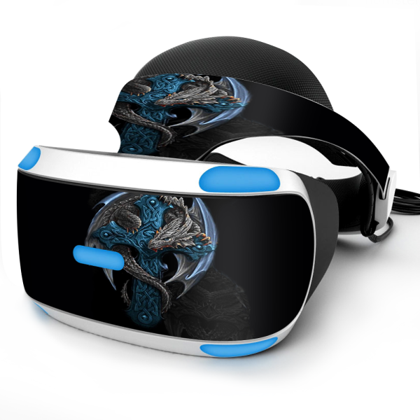 Dragon On Cross | Skin For Sony Playstation VR Online now