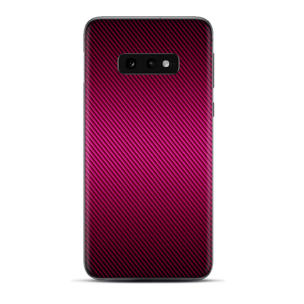 Pink,Black Carbon Fiber Look | Skin For Samsung Galaxy S10e Online Hot Sale